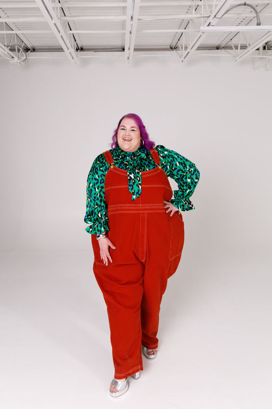 Big Bud Press Orange Overalls
