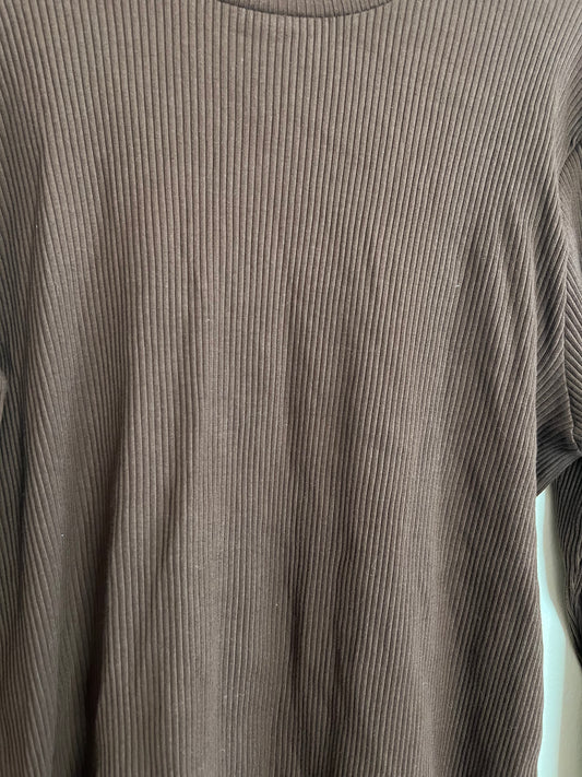 Uniqlo Brown Long Sleeve Top