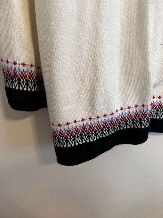 Lane Bryant Cardigan Print Sweater