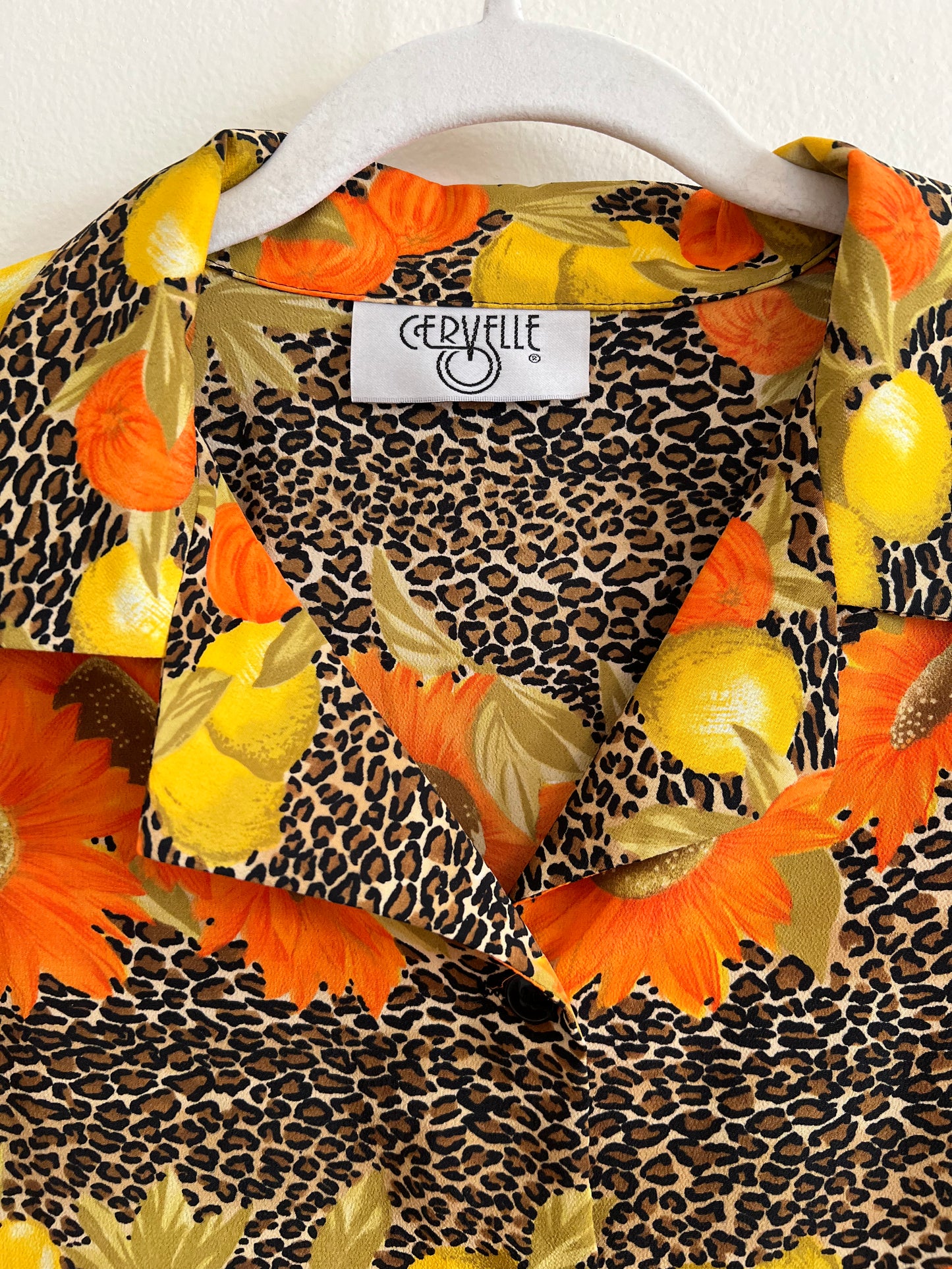 Vintage Cervelle Patterned Shirt