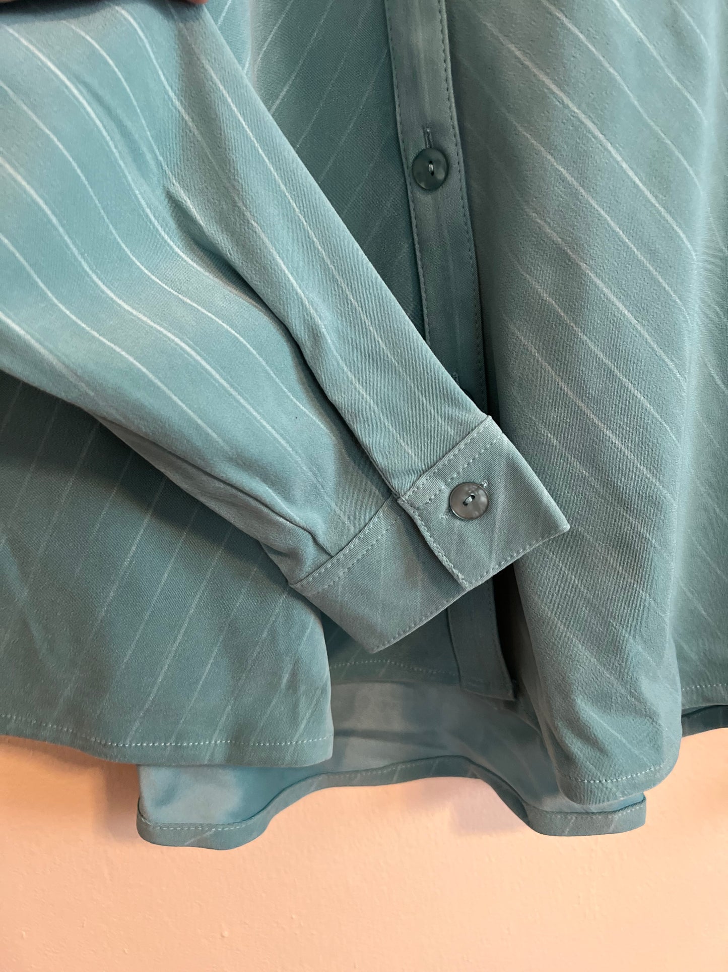 Susan Graver Teal Shirt