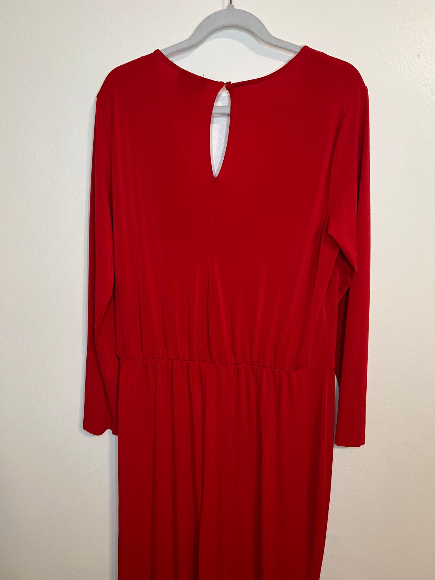 Bold Elements Red Jumpsuit