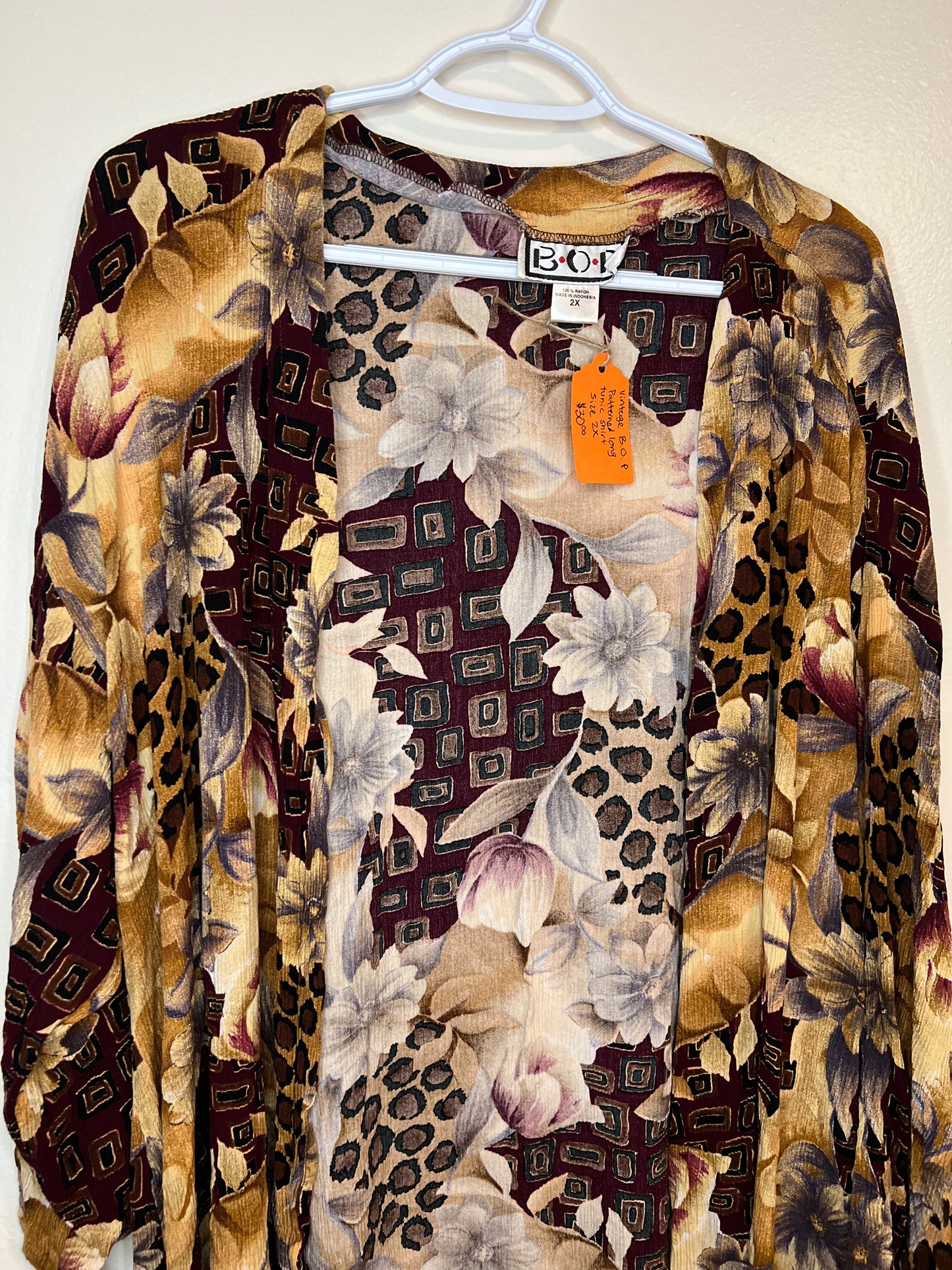 Vintage BOP Long Cardigan