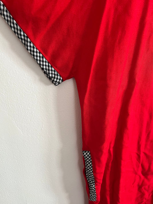 Vintage Neiman Marcus Red Dress