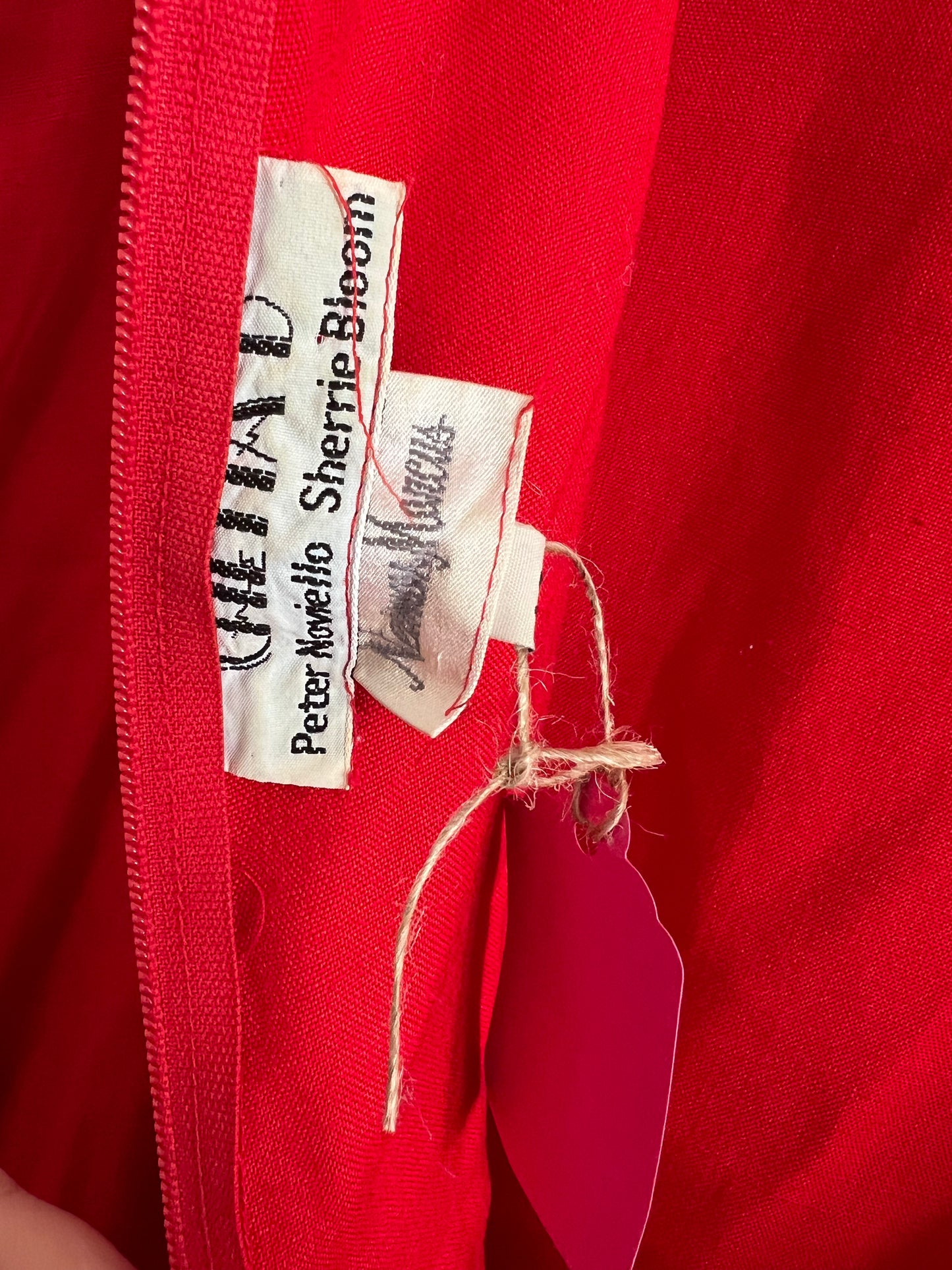 Vintage Neiman Marcus Red Dress