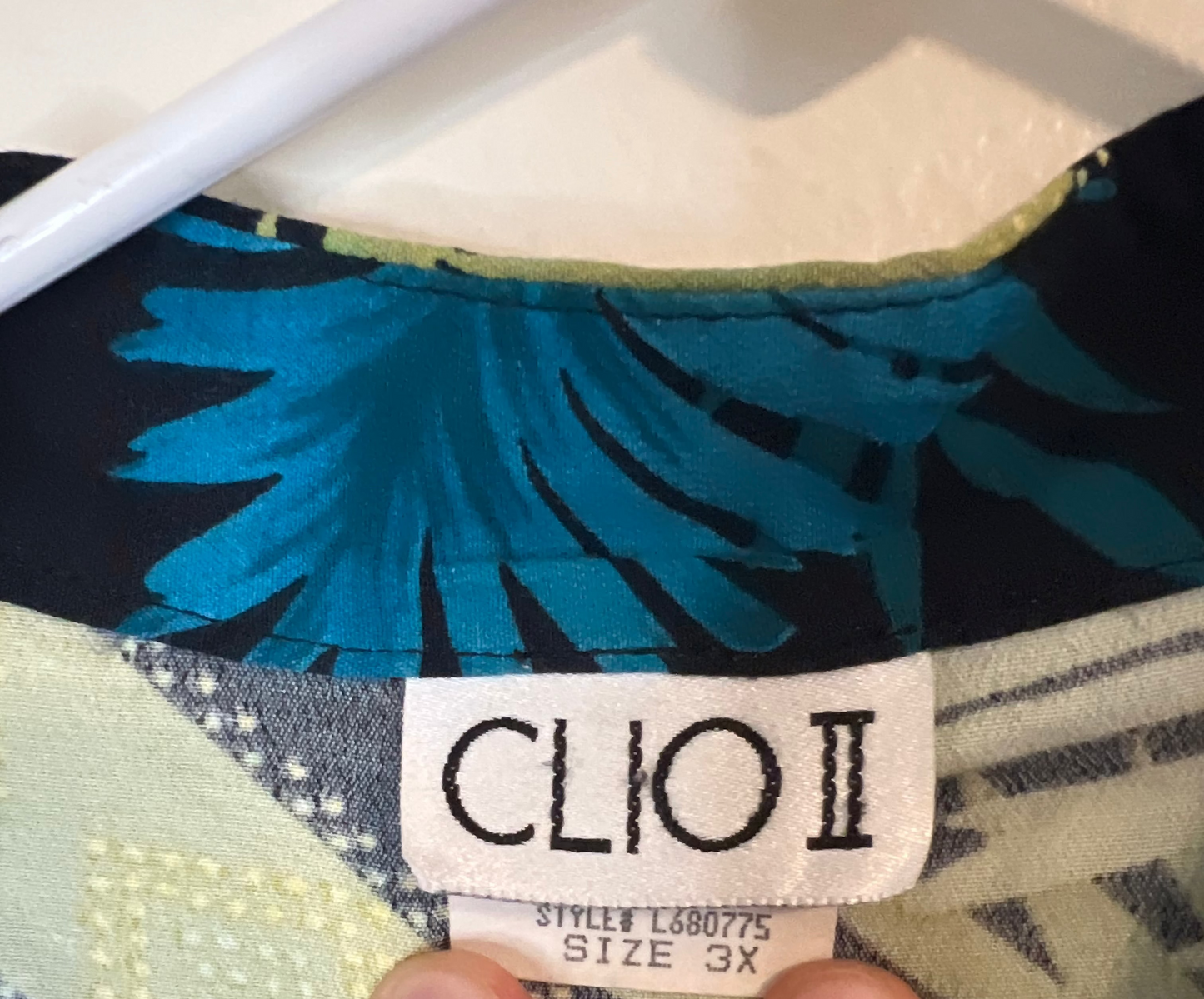 Vintage Clio 2 Patterned Shirt