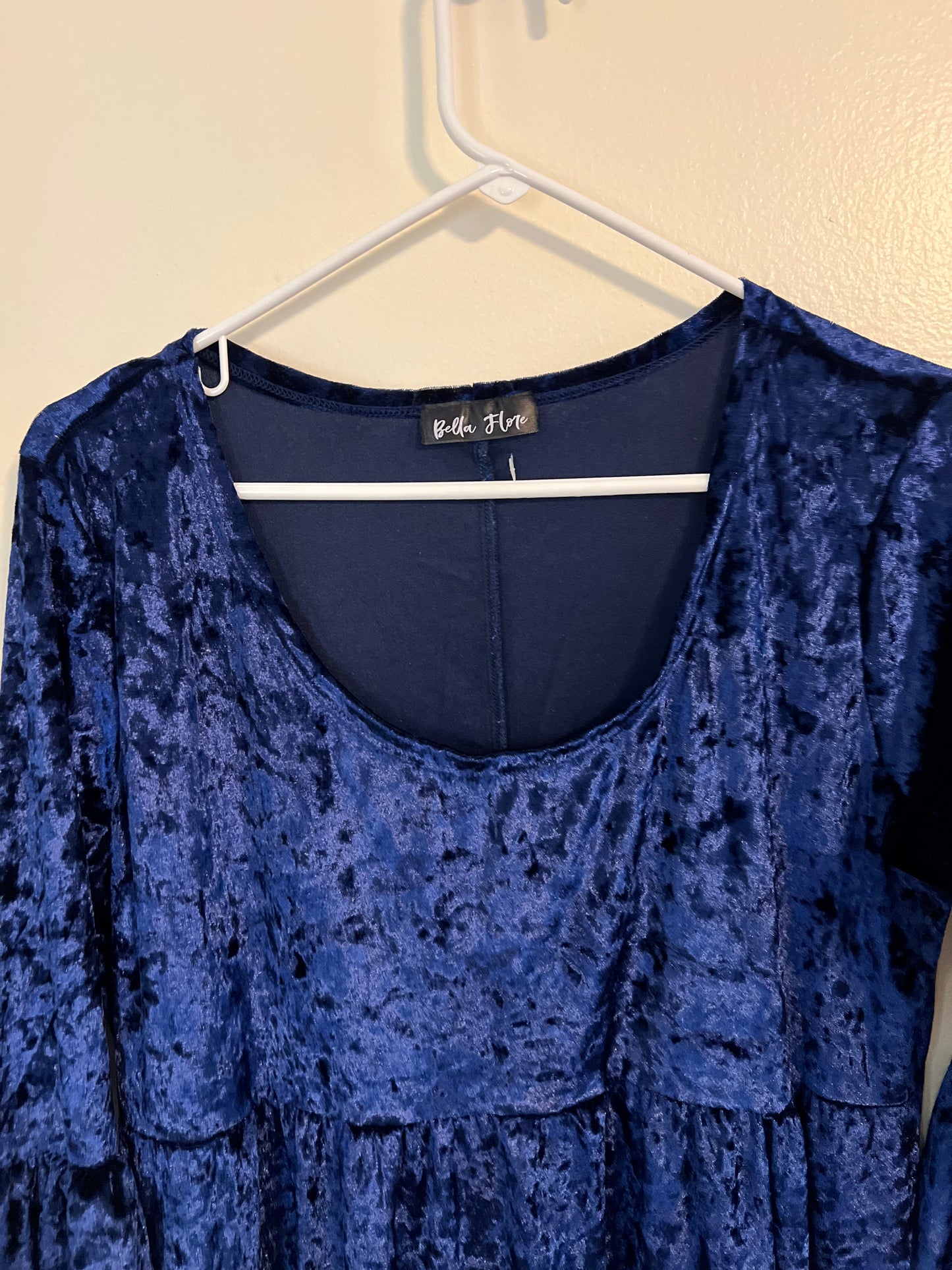 Bella Flore Velvet Dress