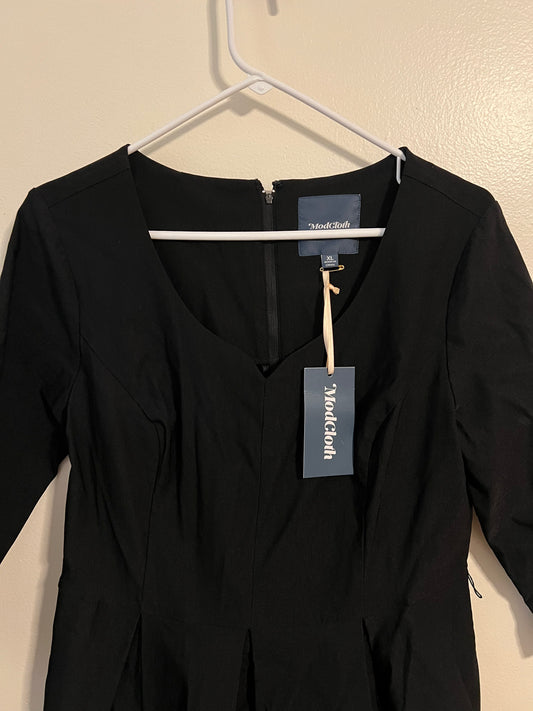 Modcloth Black Dress