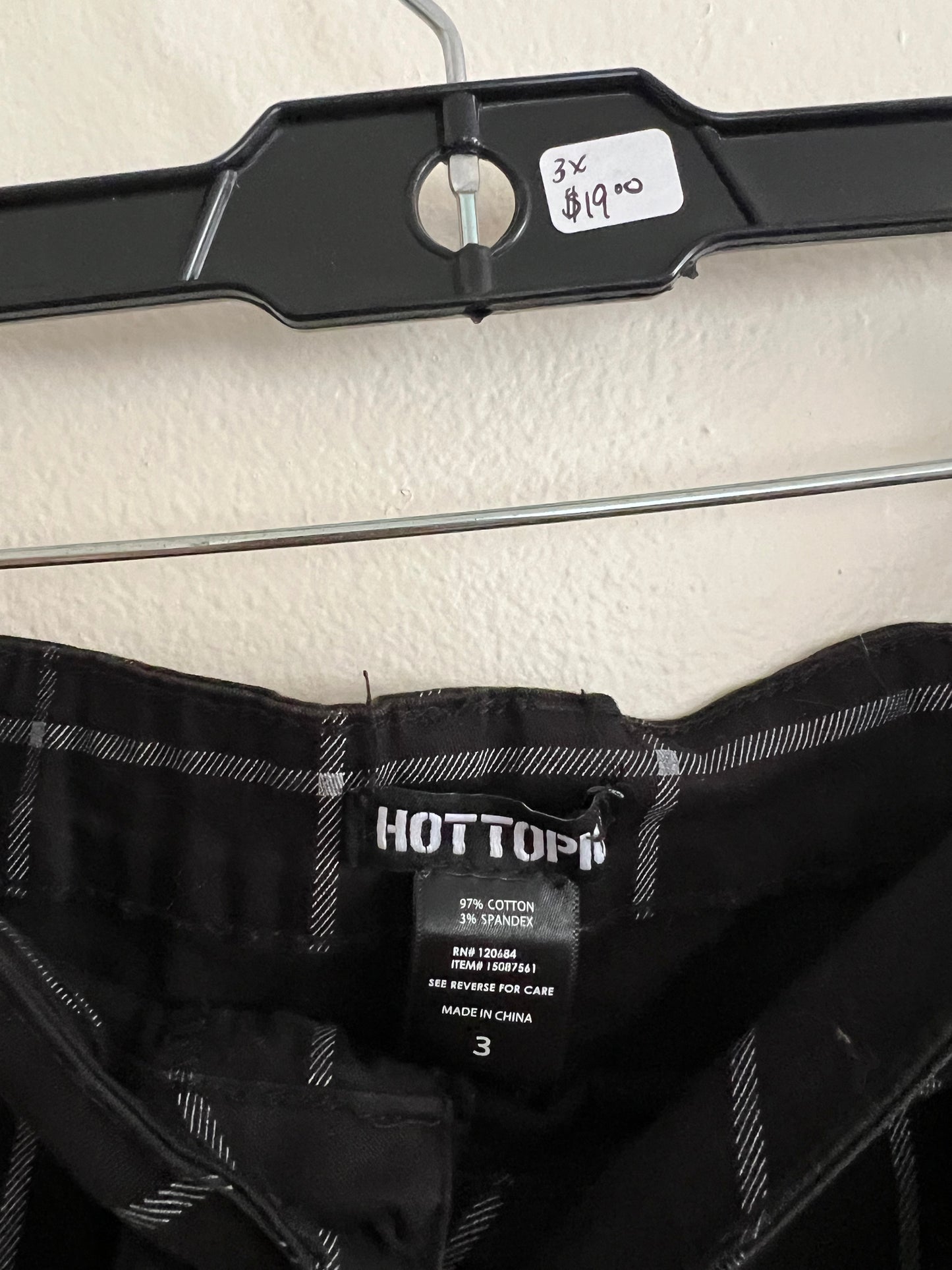 Hot Topic Checkered Pants