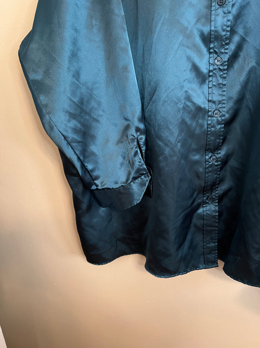 Only Necessities Blue Blouse