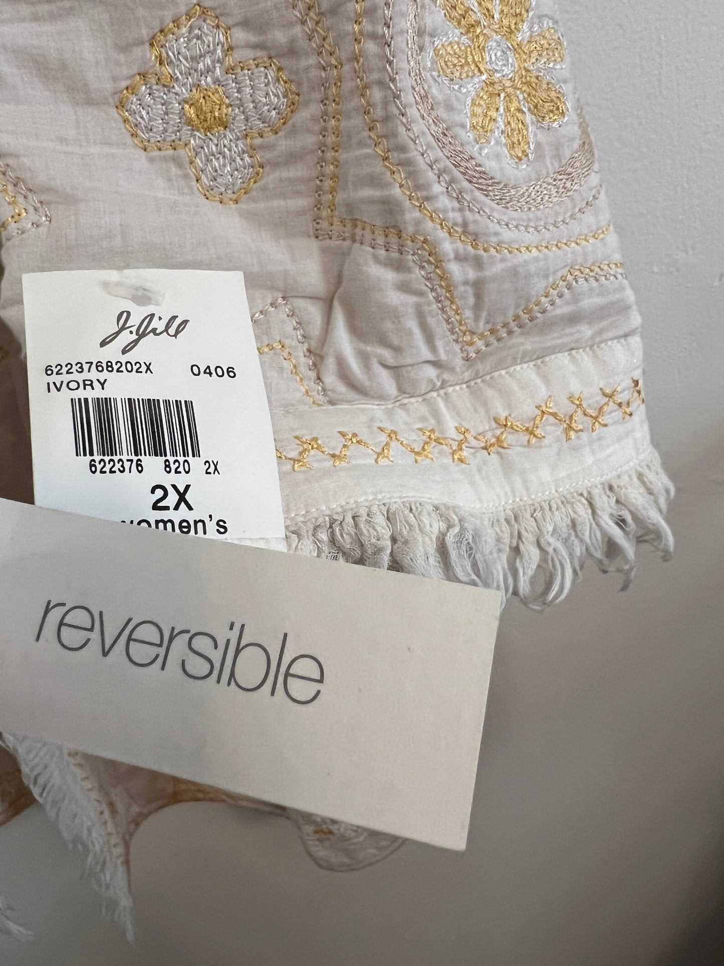 J Jill Reversible Light Jacket