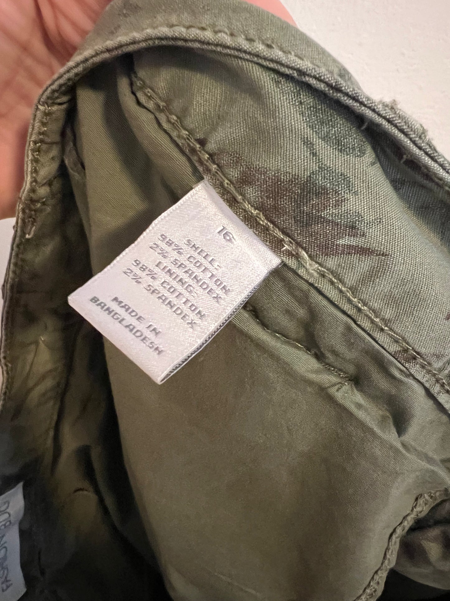 Fashion Bug Camo Mini Skirt
