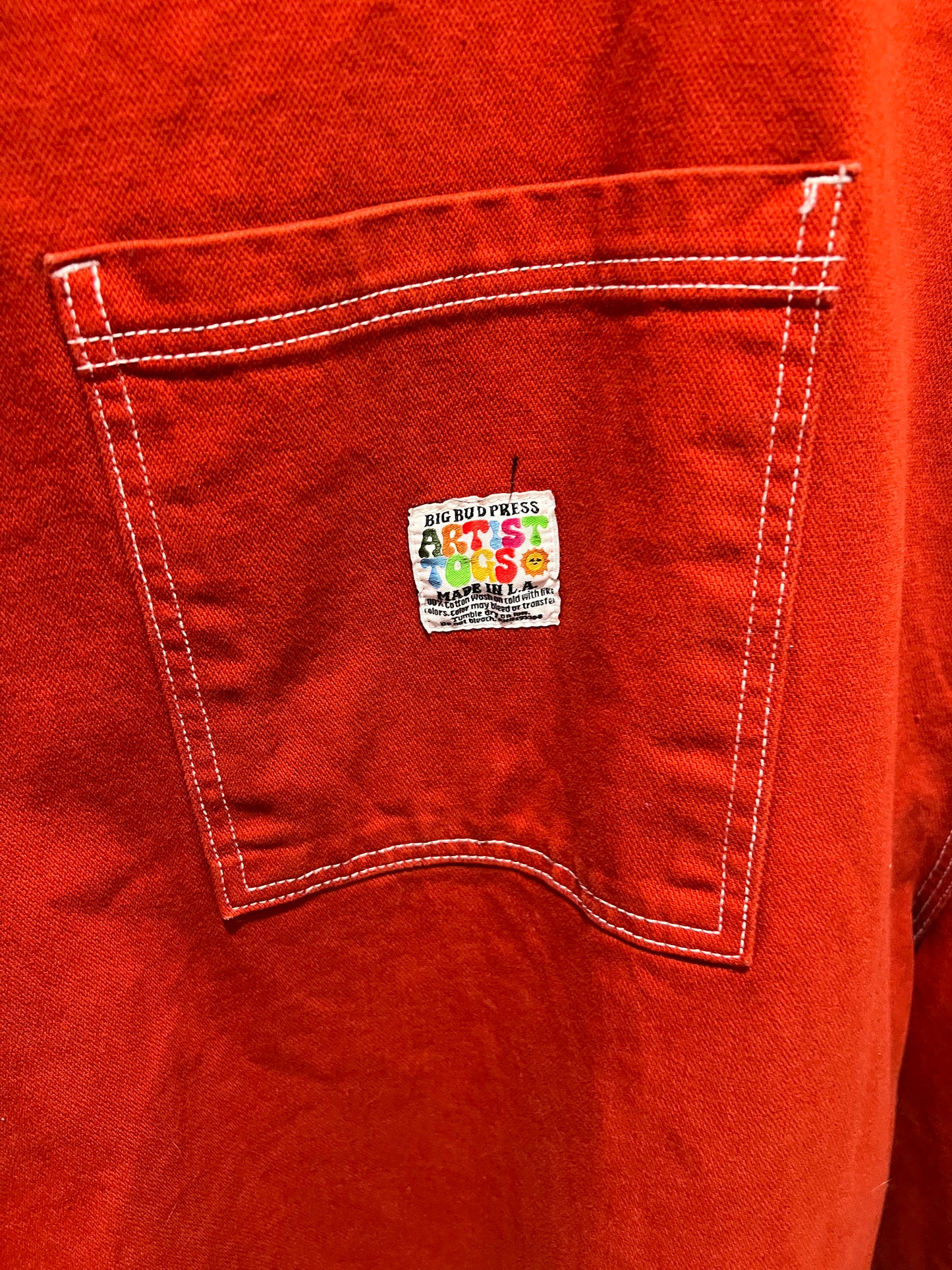 Big Bud Press Orange Overalls