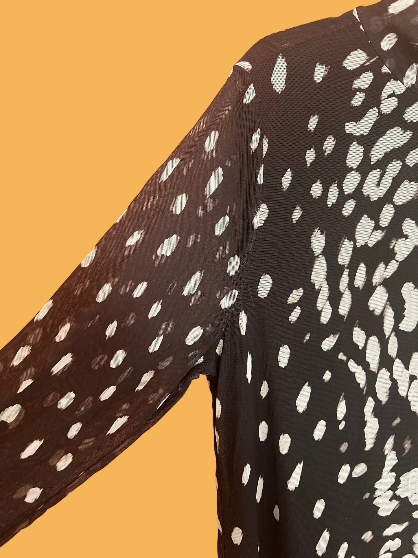 Eloquii Spotted Bodycon Dress