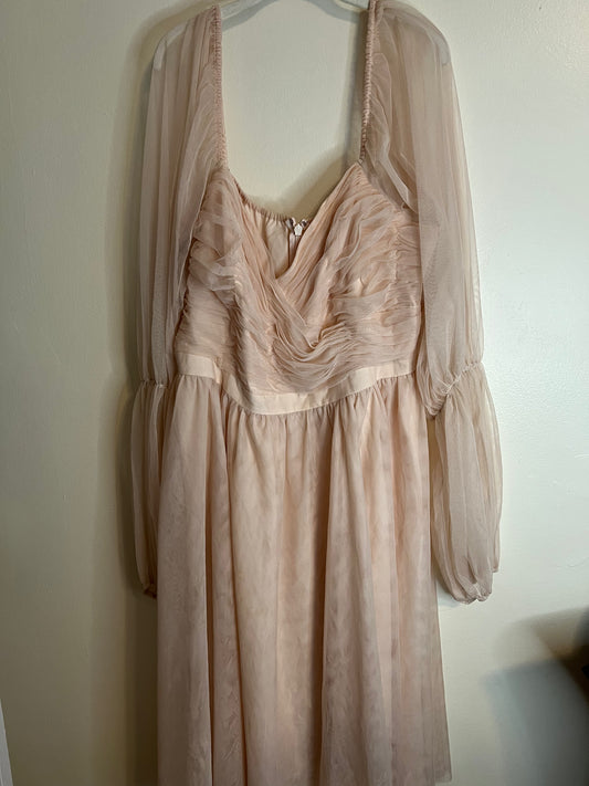 Eloquii Light Pink Dress