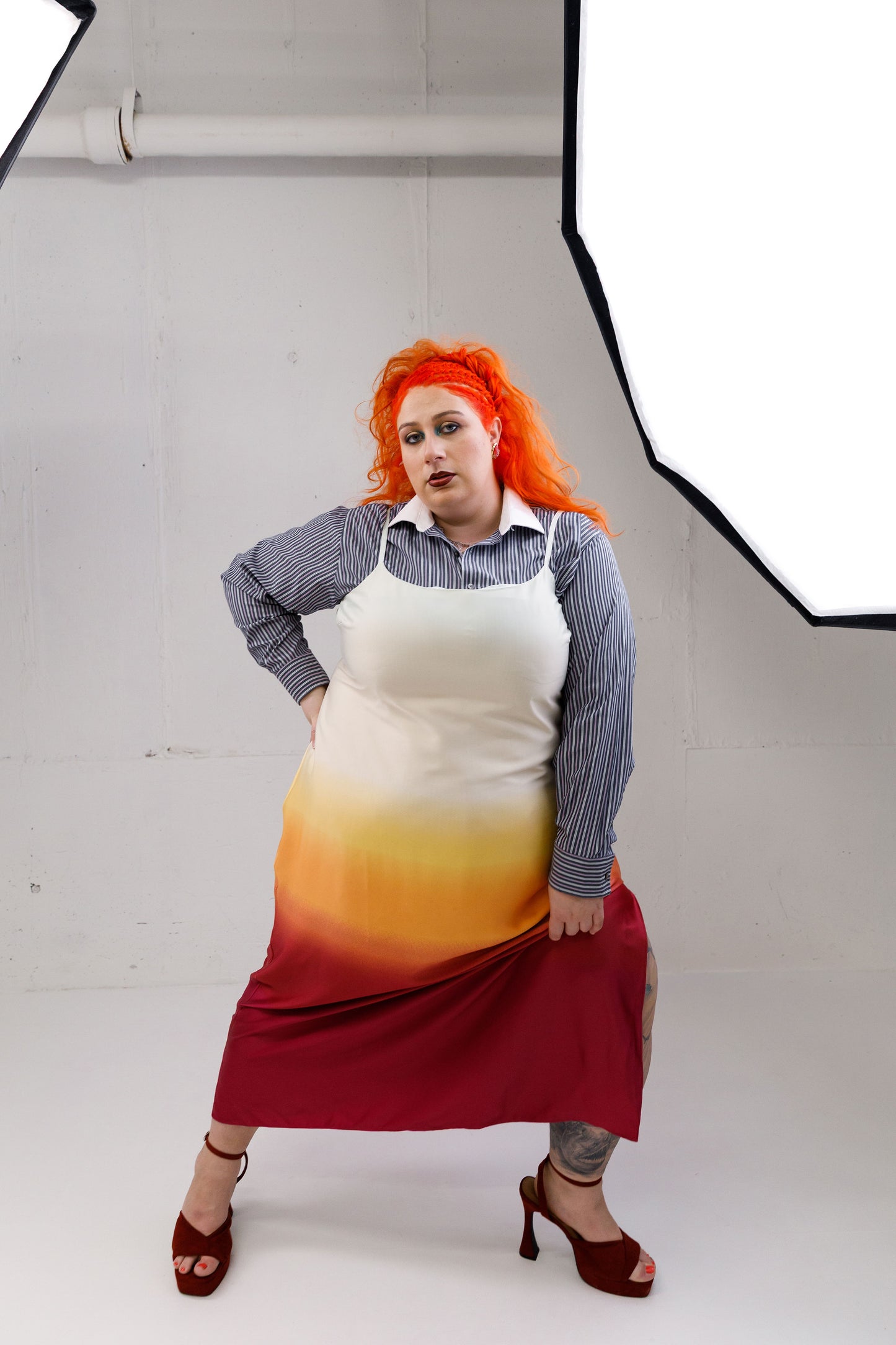 Lane Bryant Sunset Ombre Dress