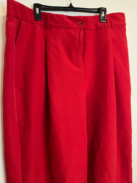 Fashion To Figure Red Trousers
