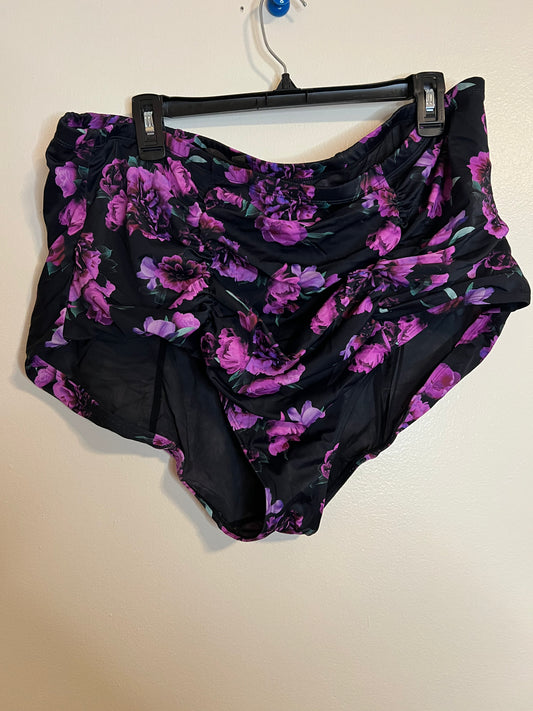 Torrid Floral Bathing Suit Bottom