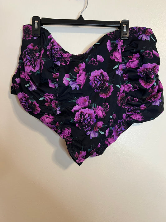 Torrid Floral Bathing Suit Bottom