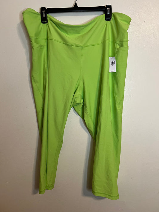 Old Navy Lime Green Active Capri Leggings
