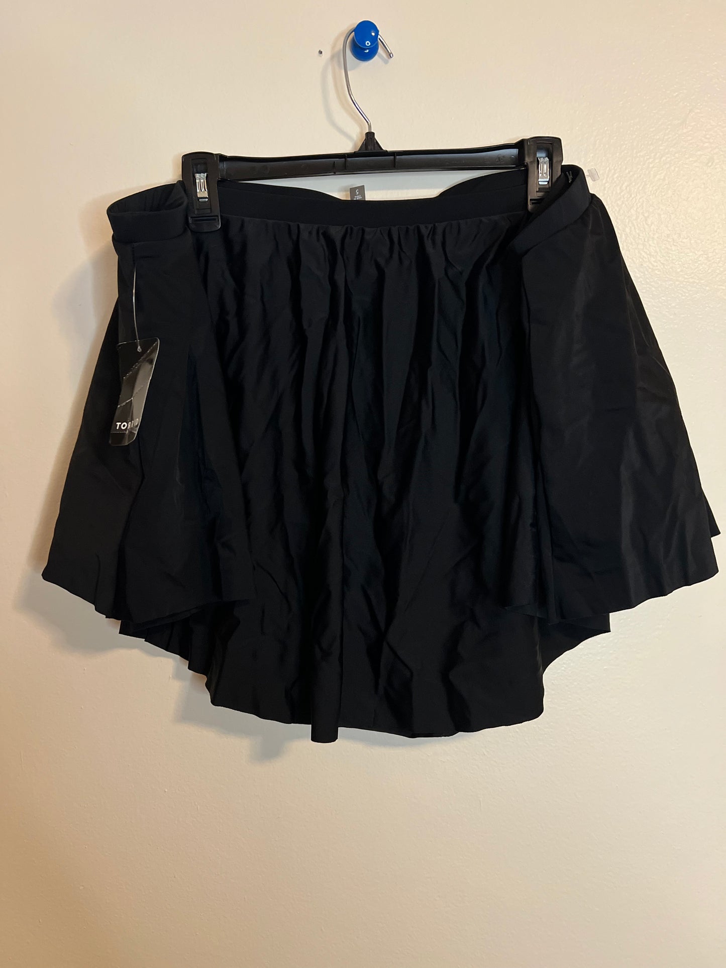 Torrid Black Bathing Suit Bottom With Skirt Detail