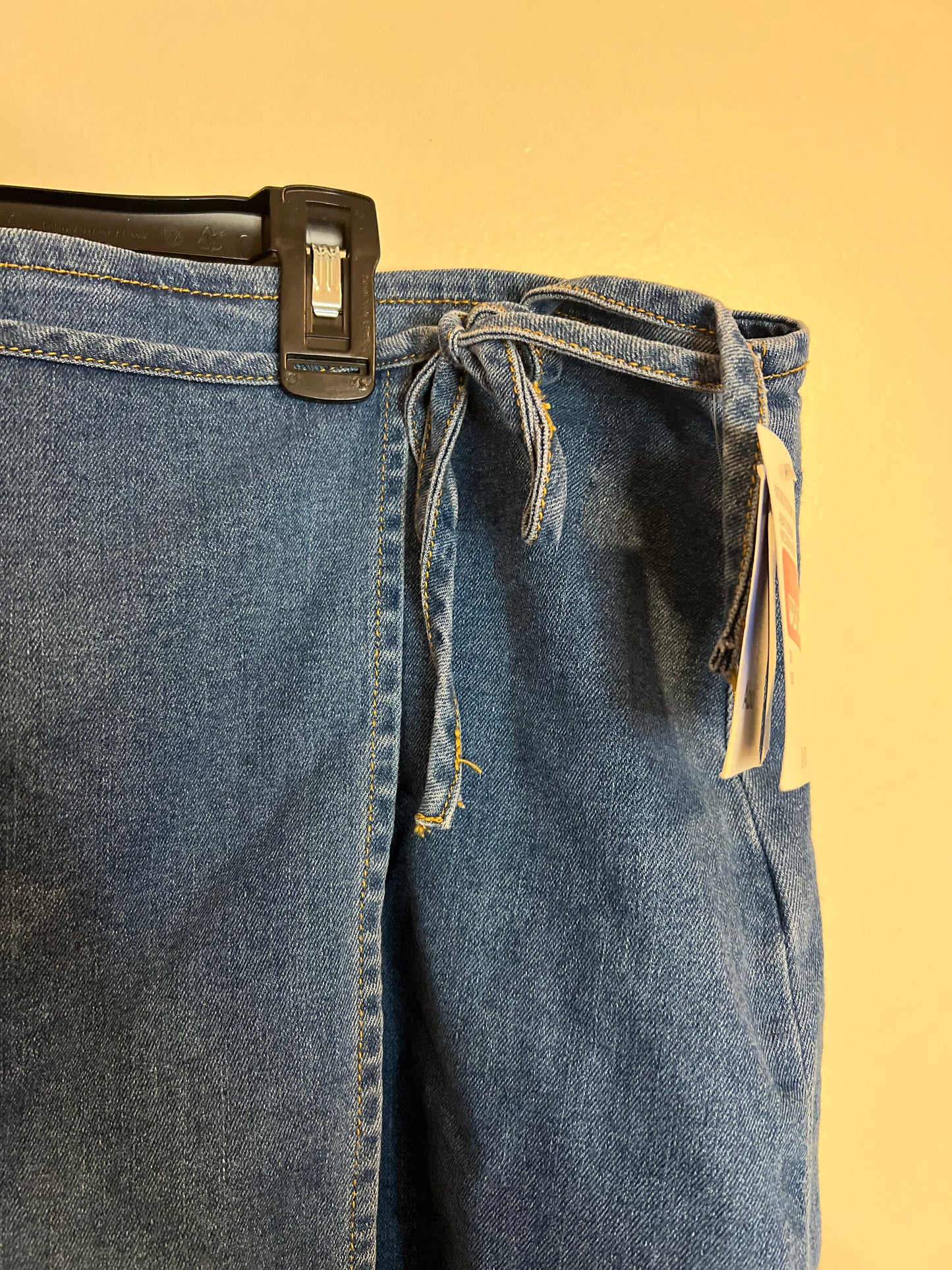 Abound Faux Wrap Denim Skirt