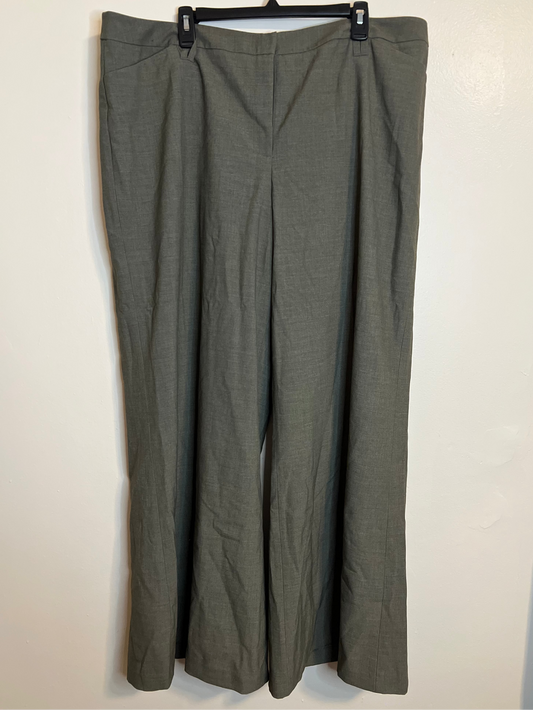 Lane Bryant Green Trouser Pant