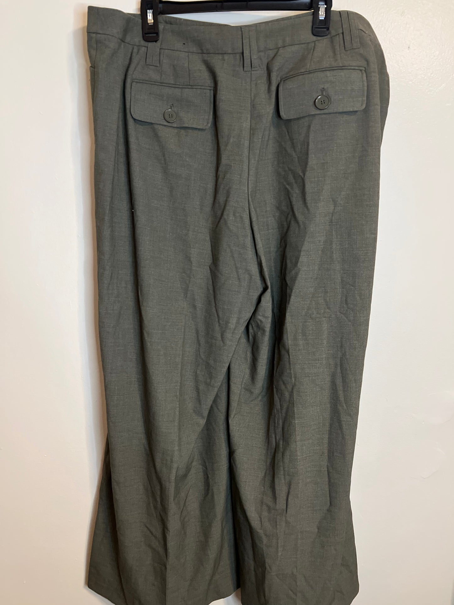 Lane Bryant Green Trouser Pant