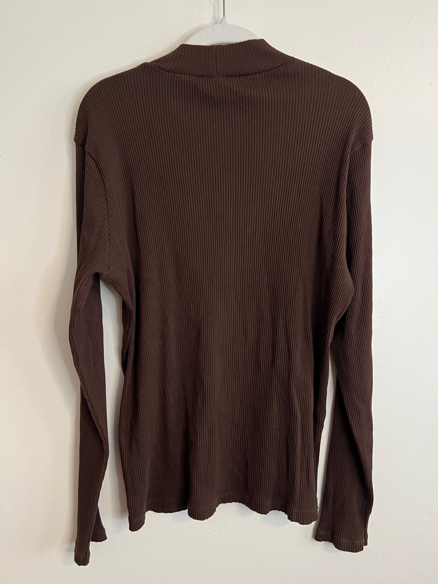 Uniqlo Brown Long Sleeve Top
