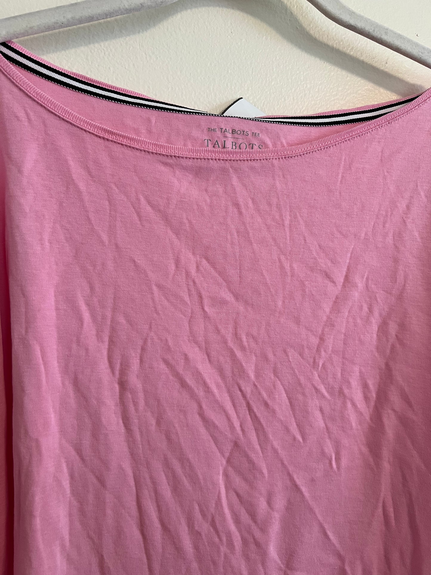 Talbots Pink Long Sleeve Top