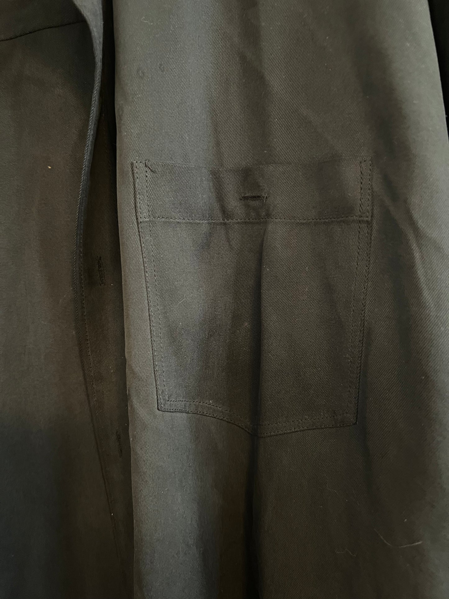 Tommy Bahama 100% Silk Black Button Down Shirt