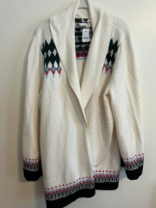 Lane Bryant Cardigan Print Sweater