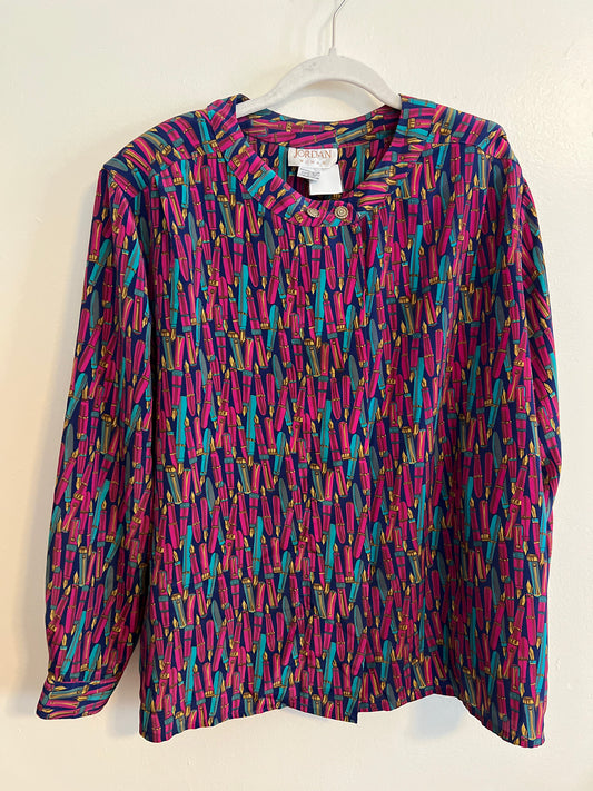 Vintage Pen Blouse