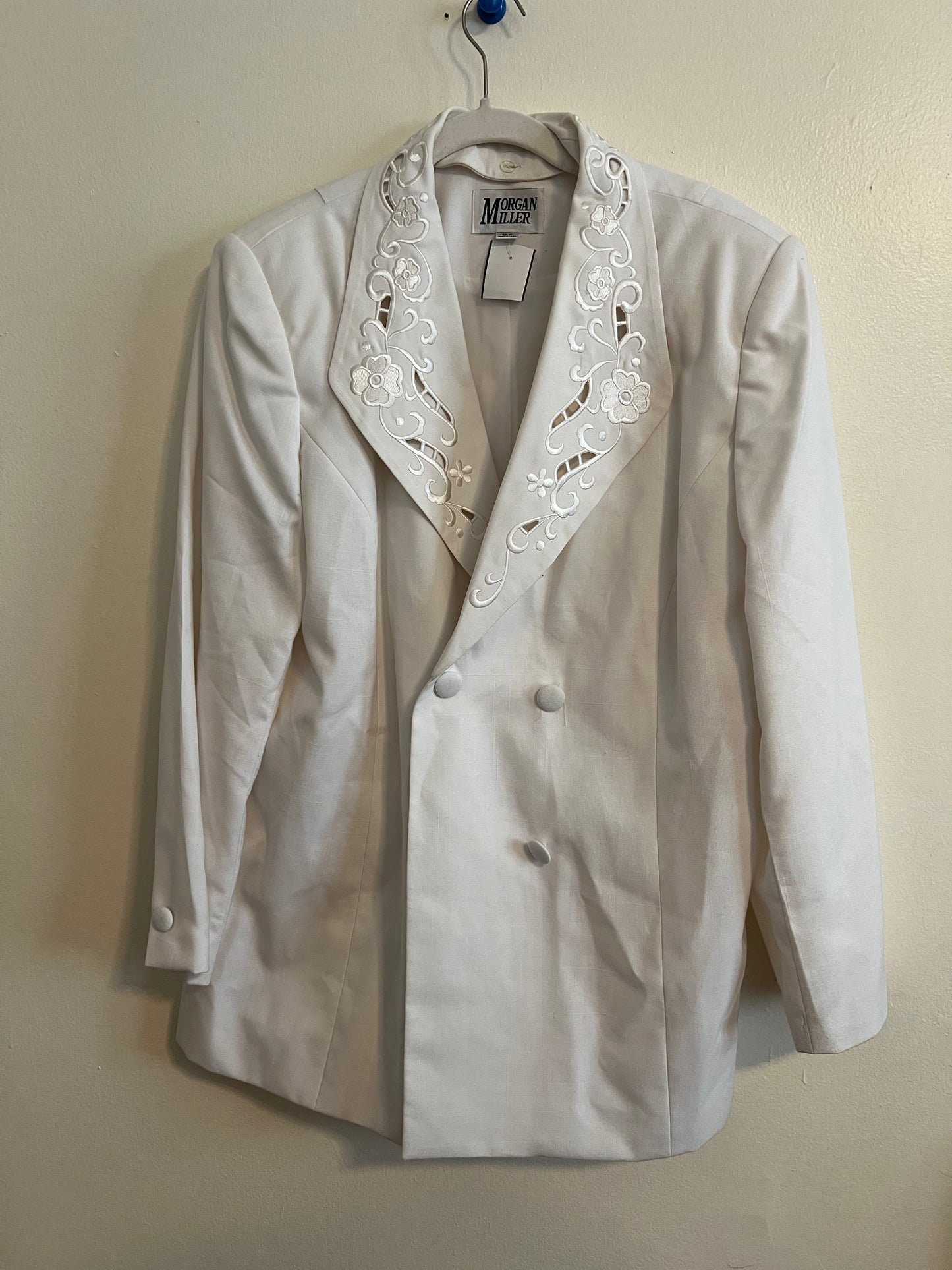 Vintage Morgan Miller White Blazer