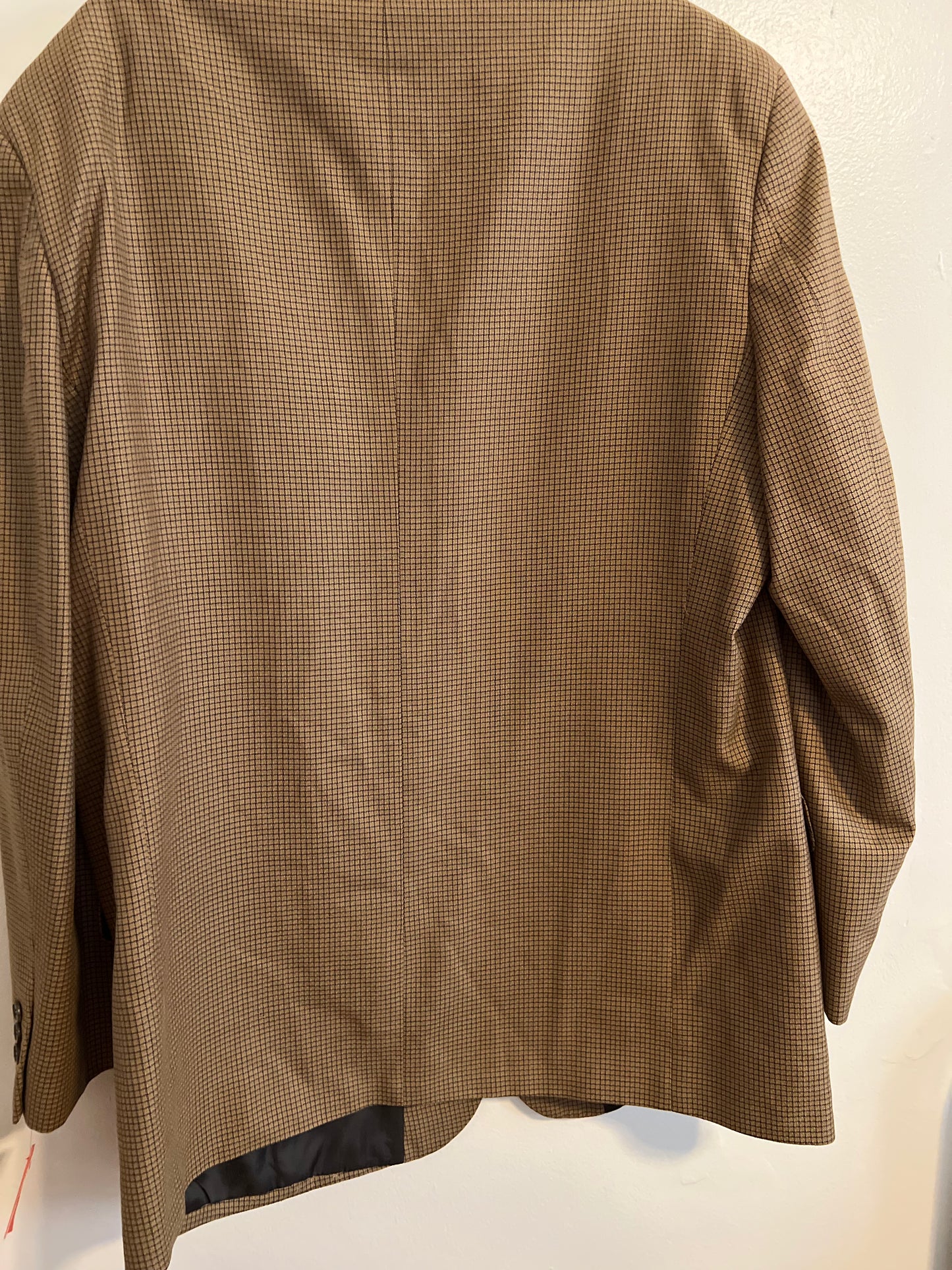 Via Roma Tan Wool&Silk Blazer