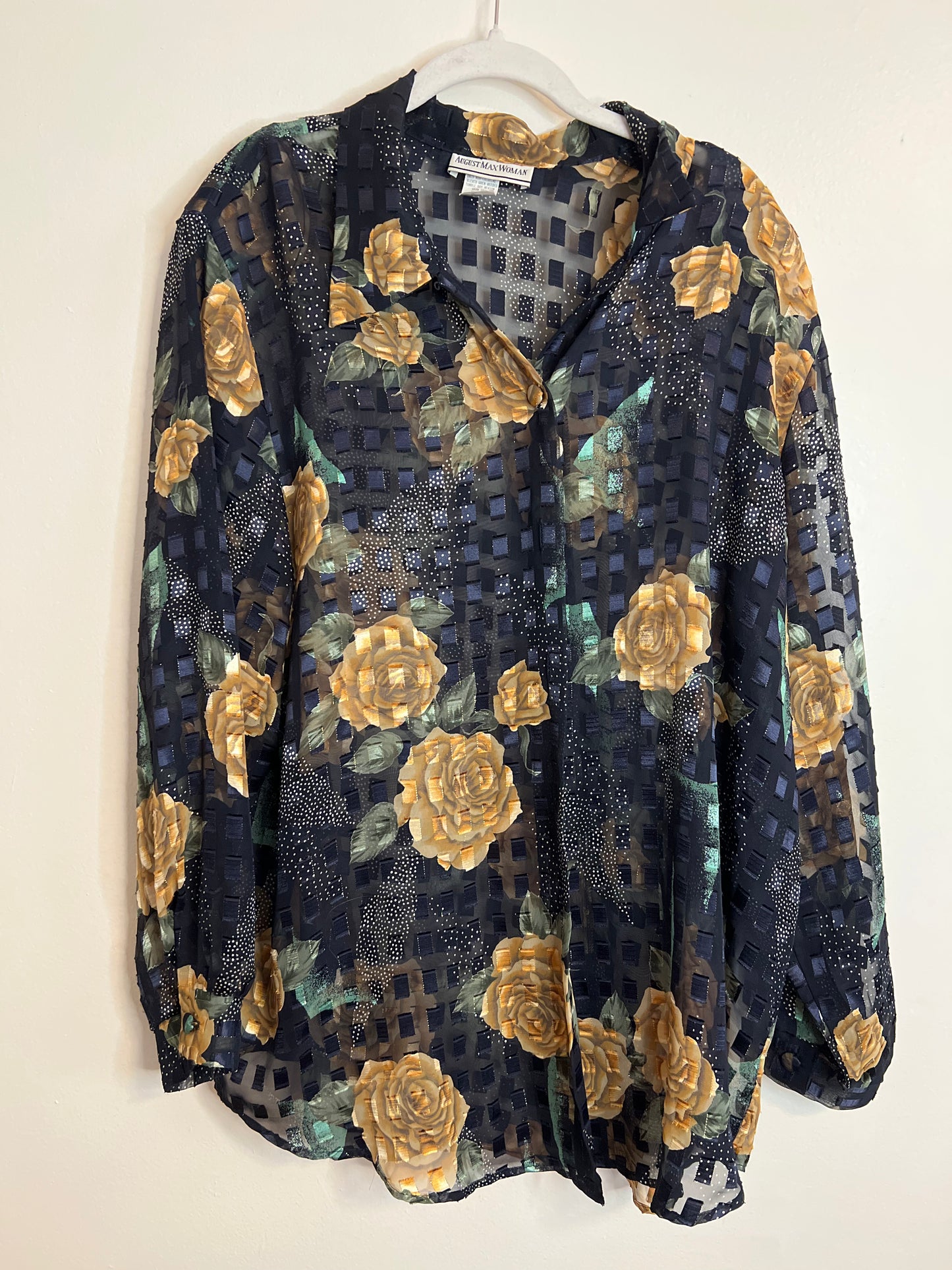 Vintage August Max Blouse