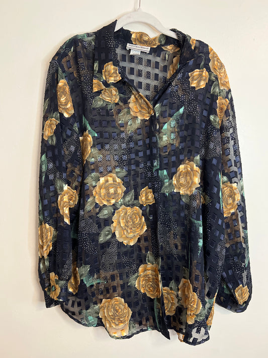 Vintage August Max Blouse