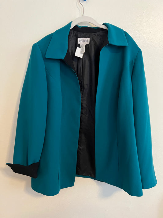 Studio 1 Teal Blazer