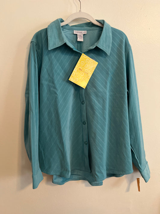 Susan Graver Teal Shirt