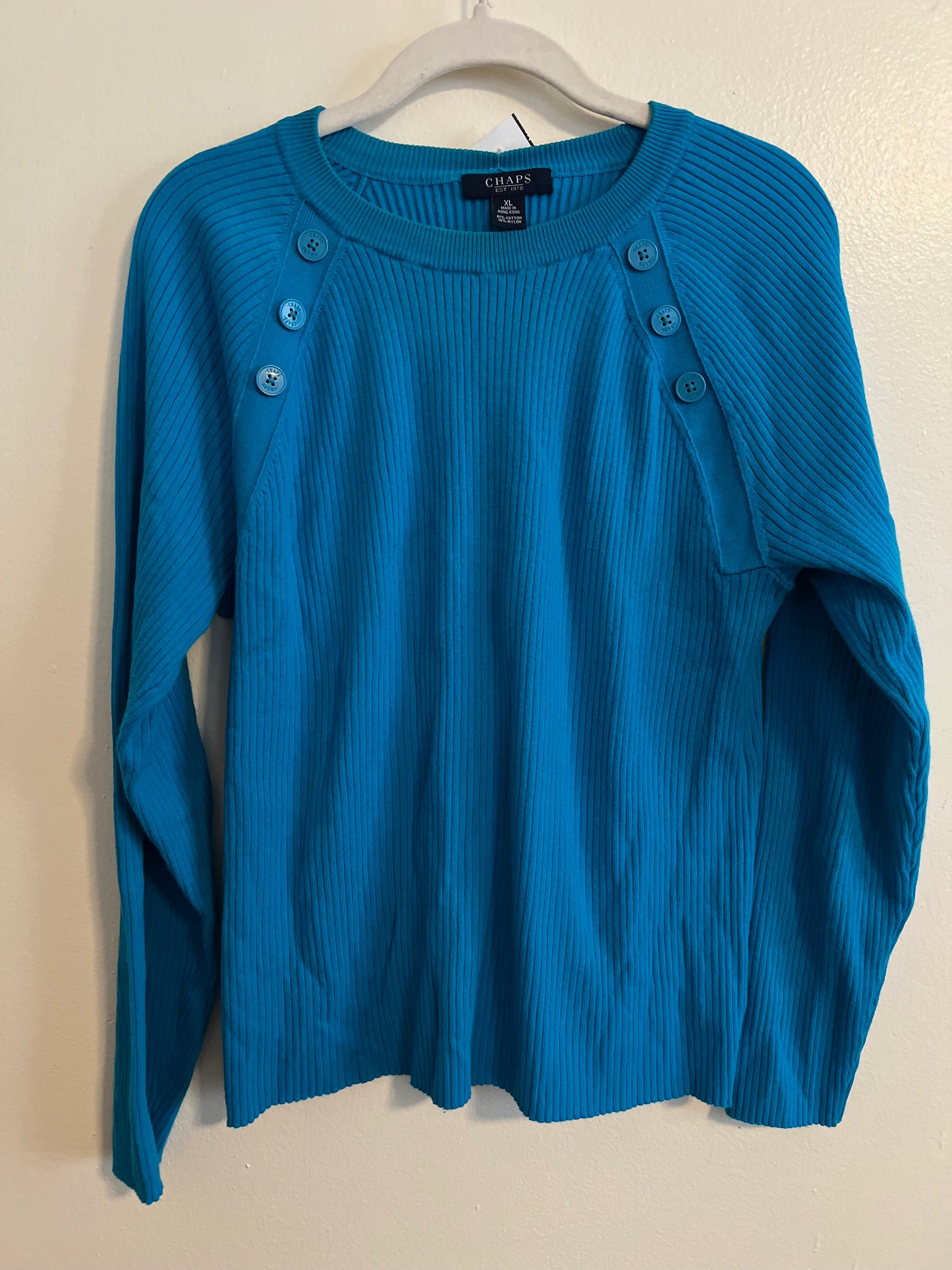 Chaps Blue Sweater