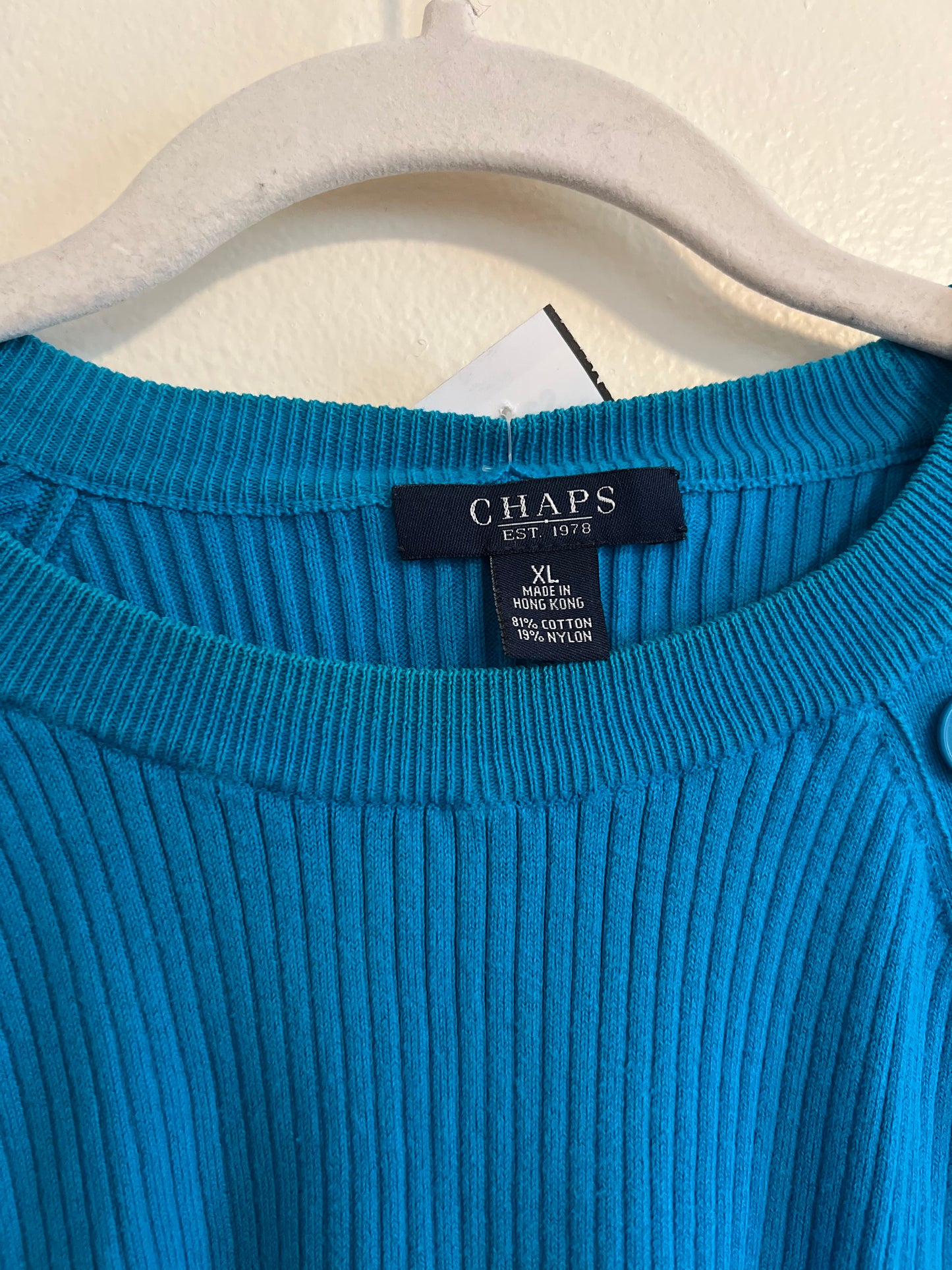 Chaps Blue Sweater
