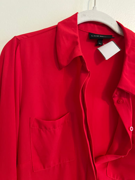 Lane Bryant Red Blouse