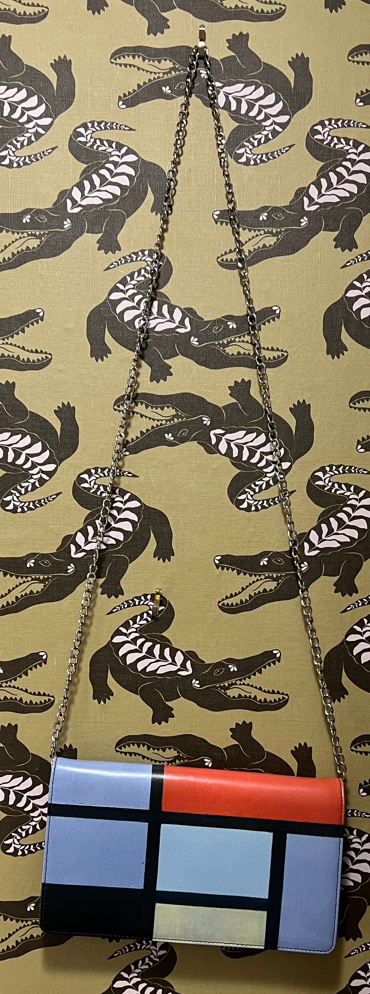 The Met Museum Leather Crossbody Purse