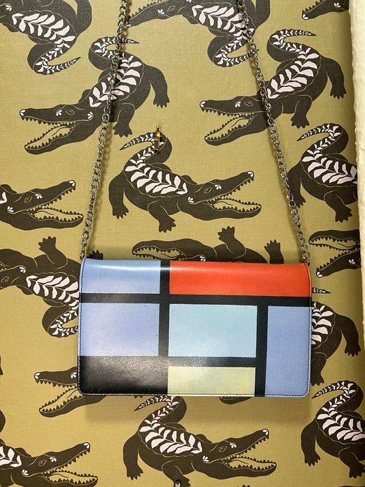 The Met Museum Leather Crossbody Purse