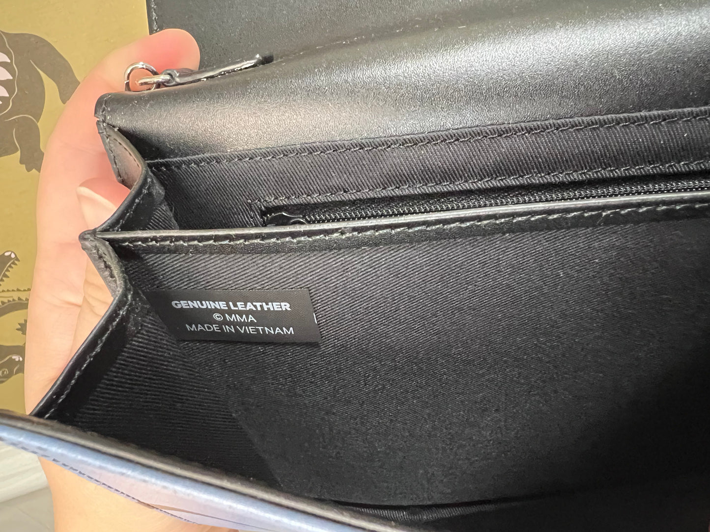 The Met Museum Leather Crossbody Purse