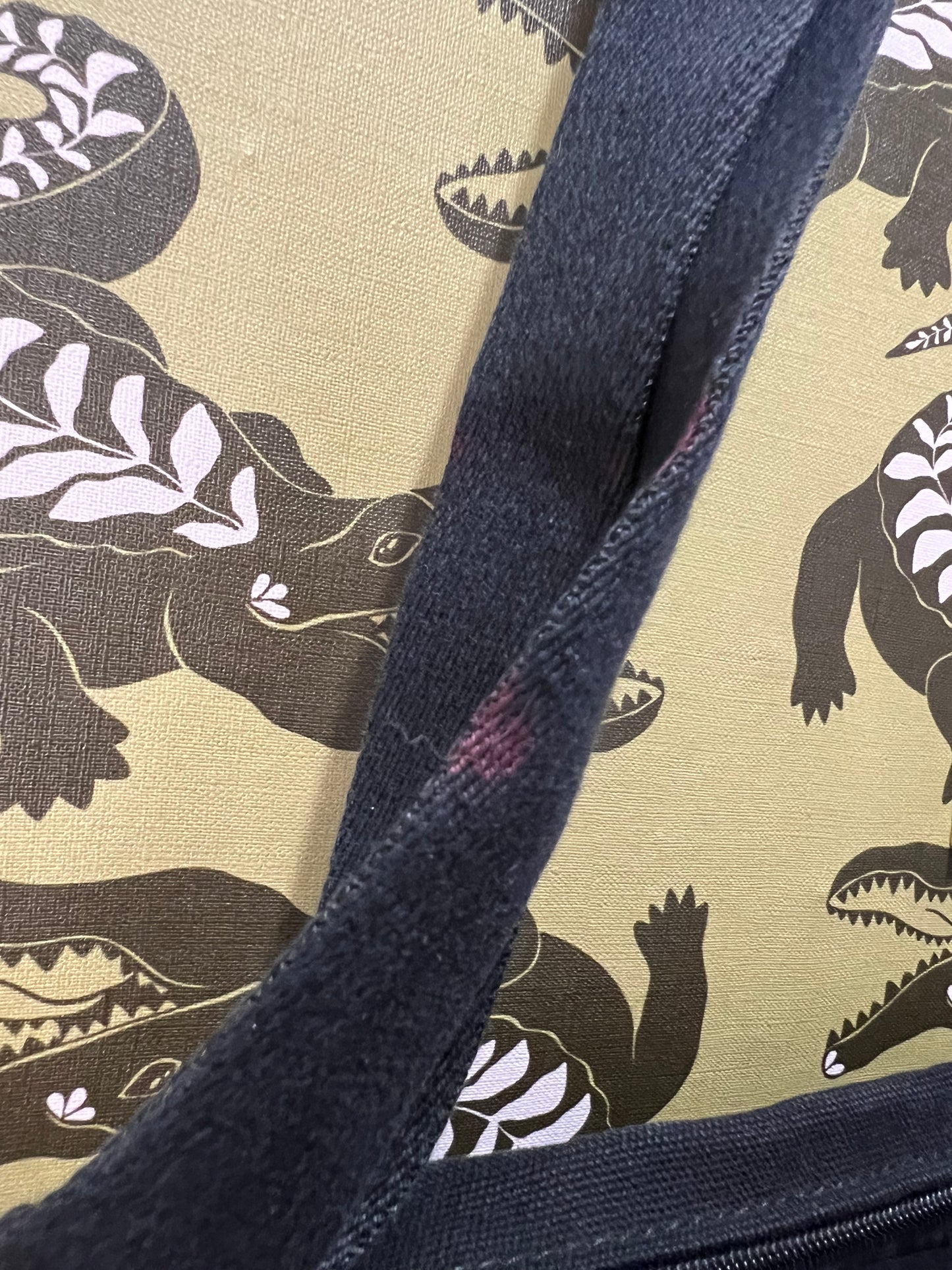 Black and Gold Shoulder Bag