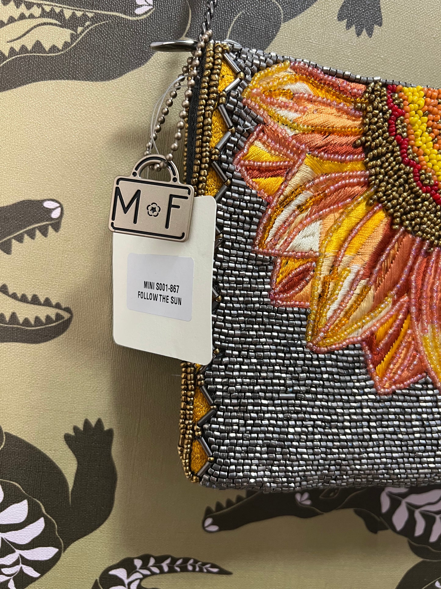 Mary Frances "Follow the Sun" Beaded Crossbody