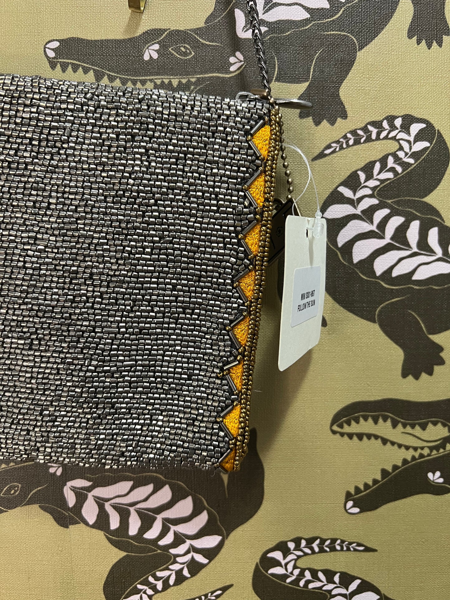 Mary Frances "Follow the Sun" Beaded Crossbody