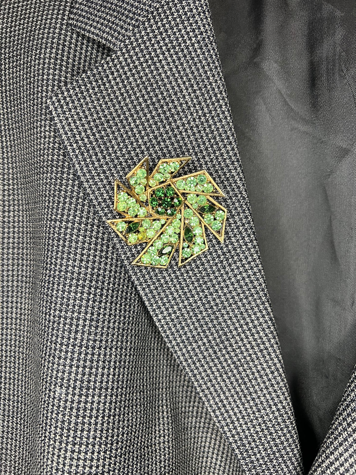 Uranium Flower Brooch