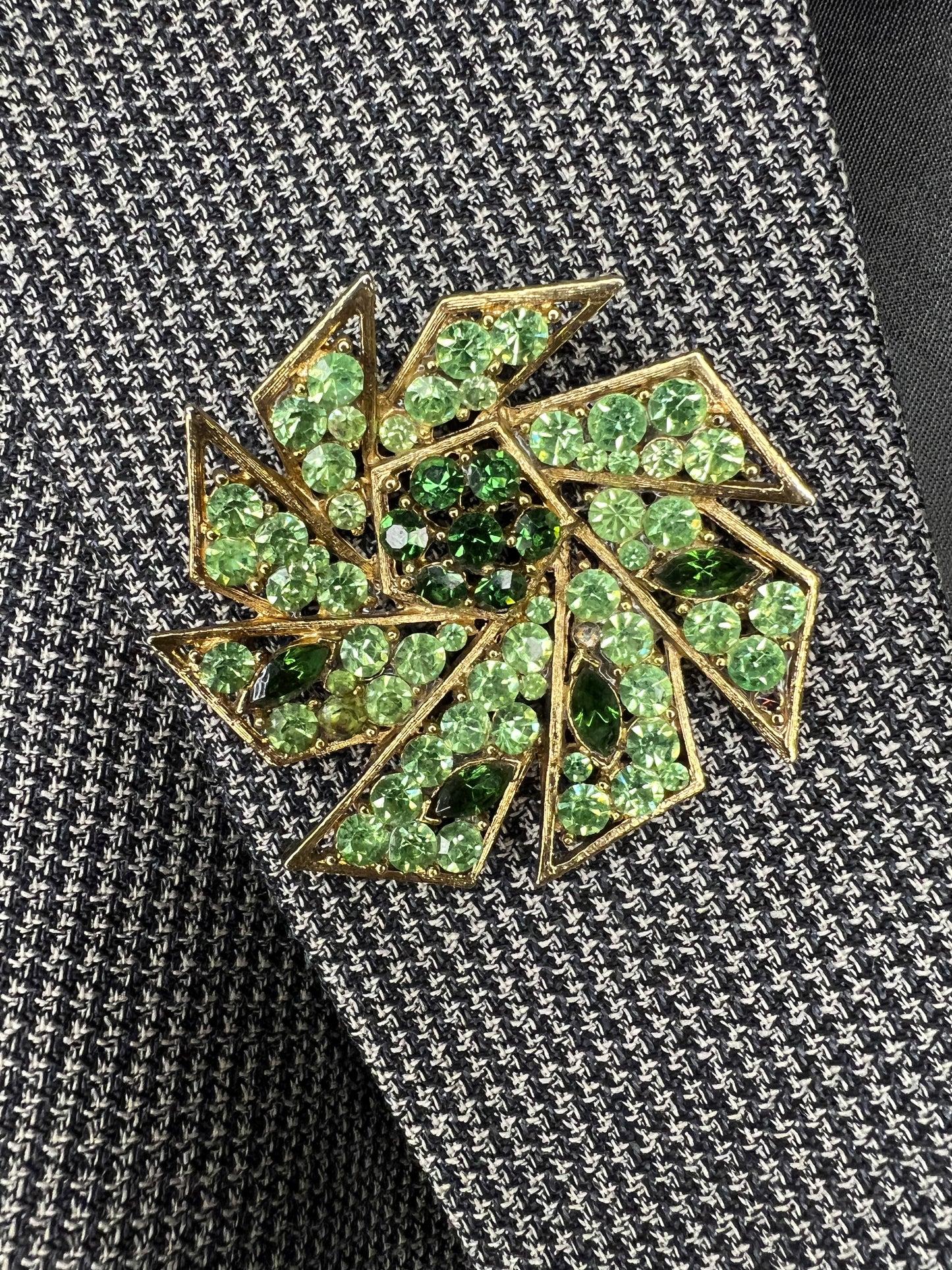 Uranium Flower Brooch